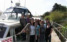 York hen party activity idea: Pink Moon River Cruises