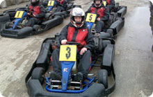 Blackpool stag party idea: Gokarting