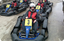 Blackpool hen party activity: Go karting