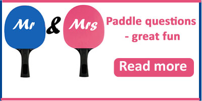 Mr and Mrs paddle questions