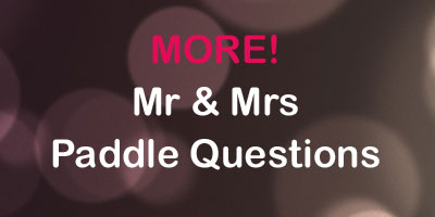 more mr and mrs paddle questions