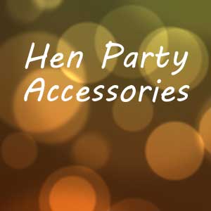 hen party accessories banner