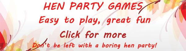 Hen party games