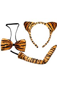hen party accessories - tiger print headband
