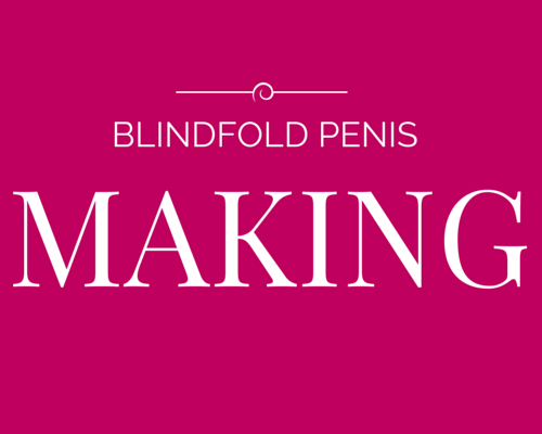 BLINDFOLD PENIS MAKING HEN PARTY GAME